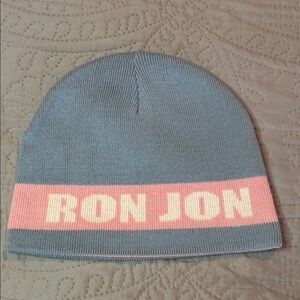 Ron Jon Baby Blue and Pink Beanie